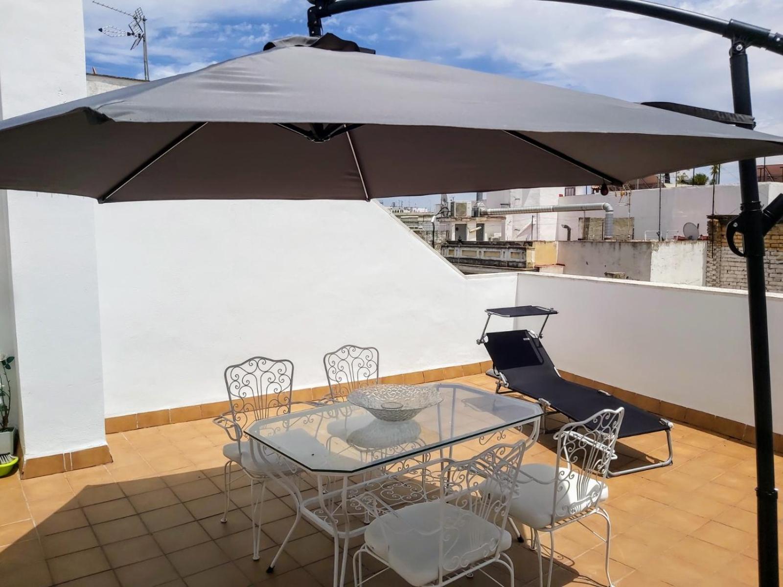 Апартаменты Triana Procurador Con Terraza Privada Севилья Экстерьер фото