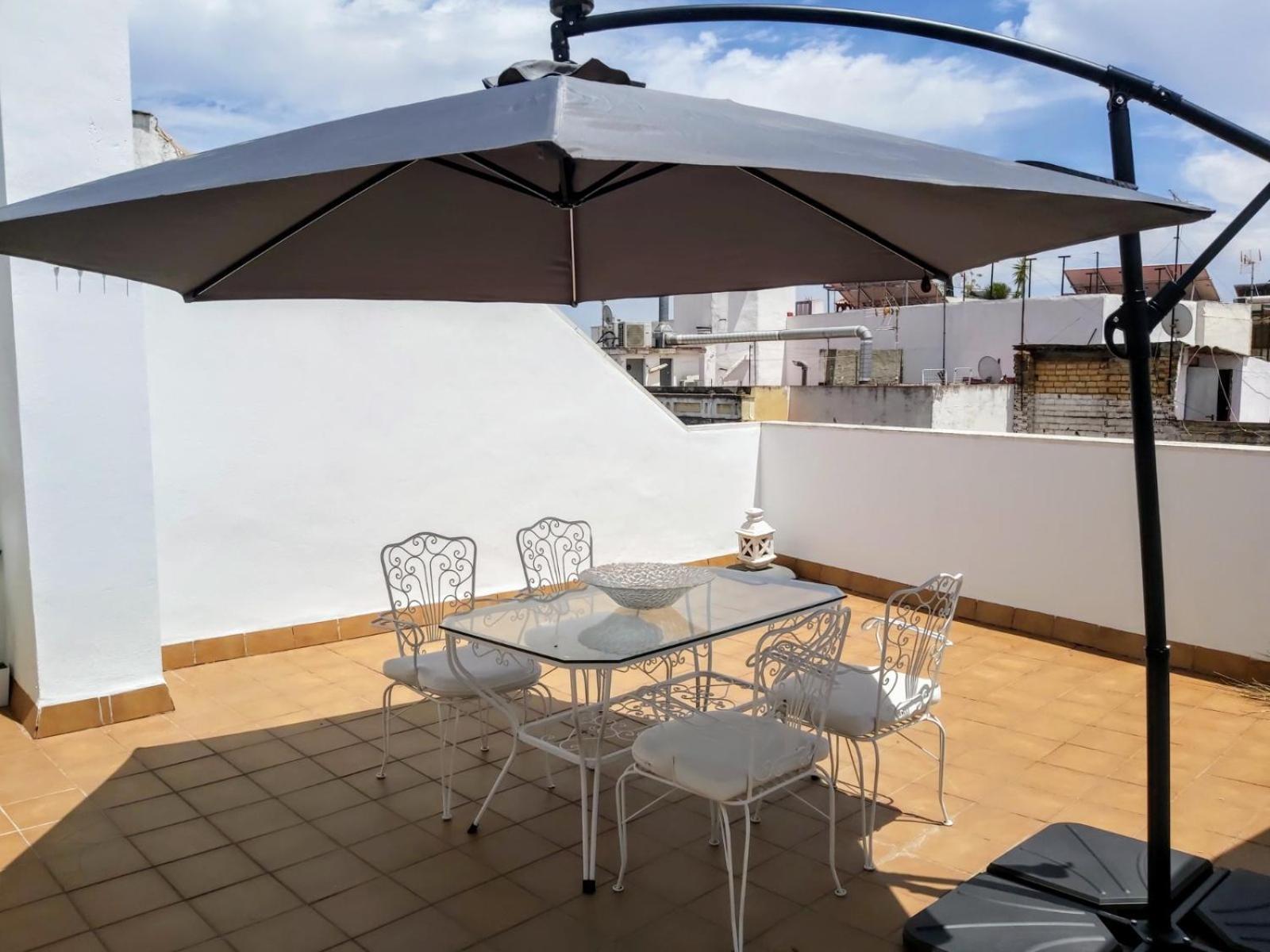 Апартаменты Triana Procurador Con Terraza Privada Севилья Экстерьер фото